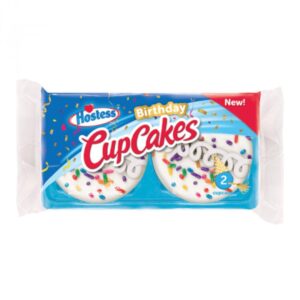Hostess Birthday Cup Cakes - (twin pack)