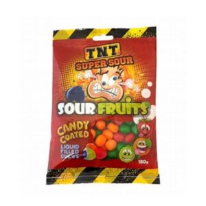 TNT Super Sour Fruits Peg Bag 150g