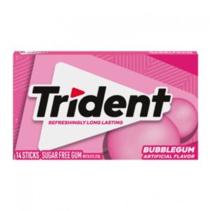Trident Bubblegum Chewing Gums