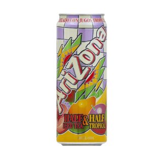 Arizona Half Iced Tea Half Tropical 23oz