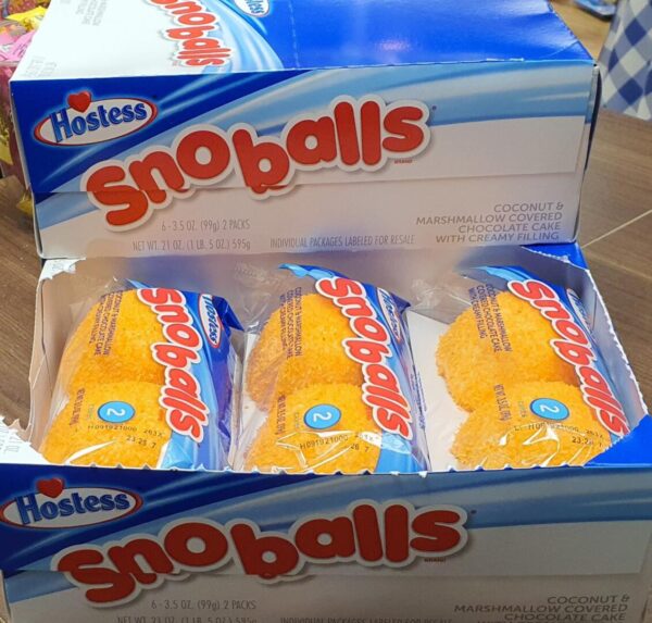 Hostess Sno Balls Box