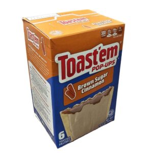 Toastem popups Brown Sugar Cinnamon