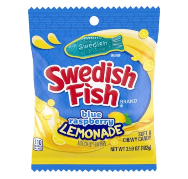 Swedish Fish Blue Raspberry Lemonade