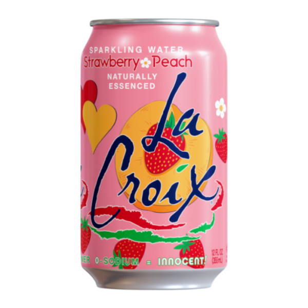 La Croix Strawberry & Peach