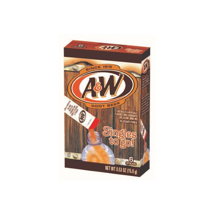 A & W Root Beer 6 Packets