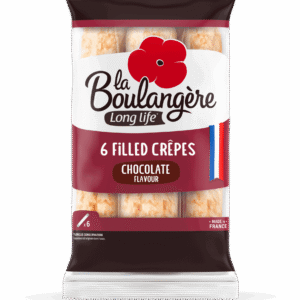 La Boulangère 6 Filled Crepes (Chocolate)