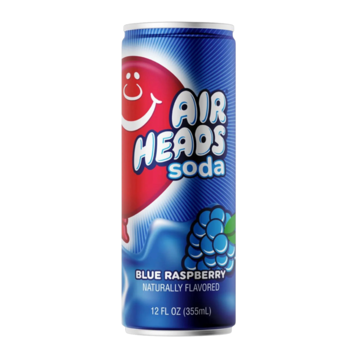 Airheads Soda - Blue Raspberry (355ml)