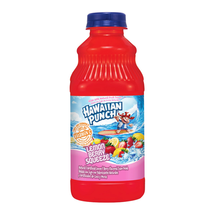 Hawaiian Punch Lemon Berry Squeeze 32oz (946ml)