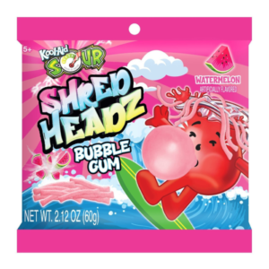 Kool-Aid SOUR Shred Headz Sour Watermelon Bubblegum