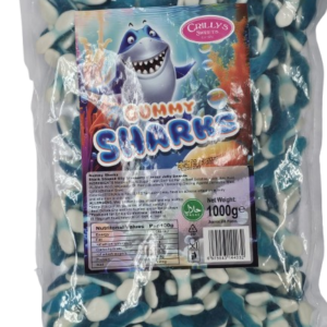 Crillys Blue Sharks Gummies - 1KG