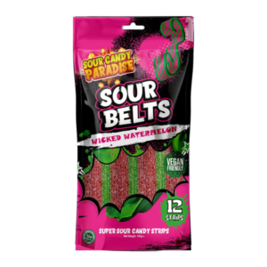 Sour Belts Wicked Watermelon 100g