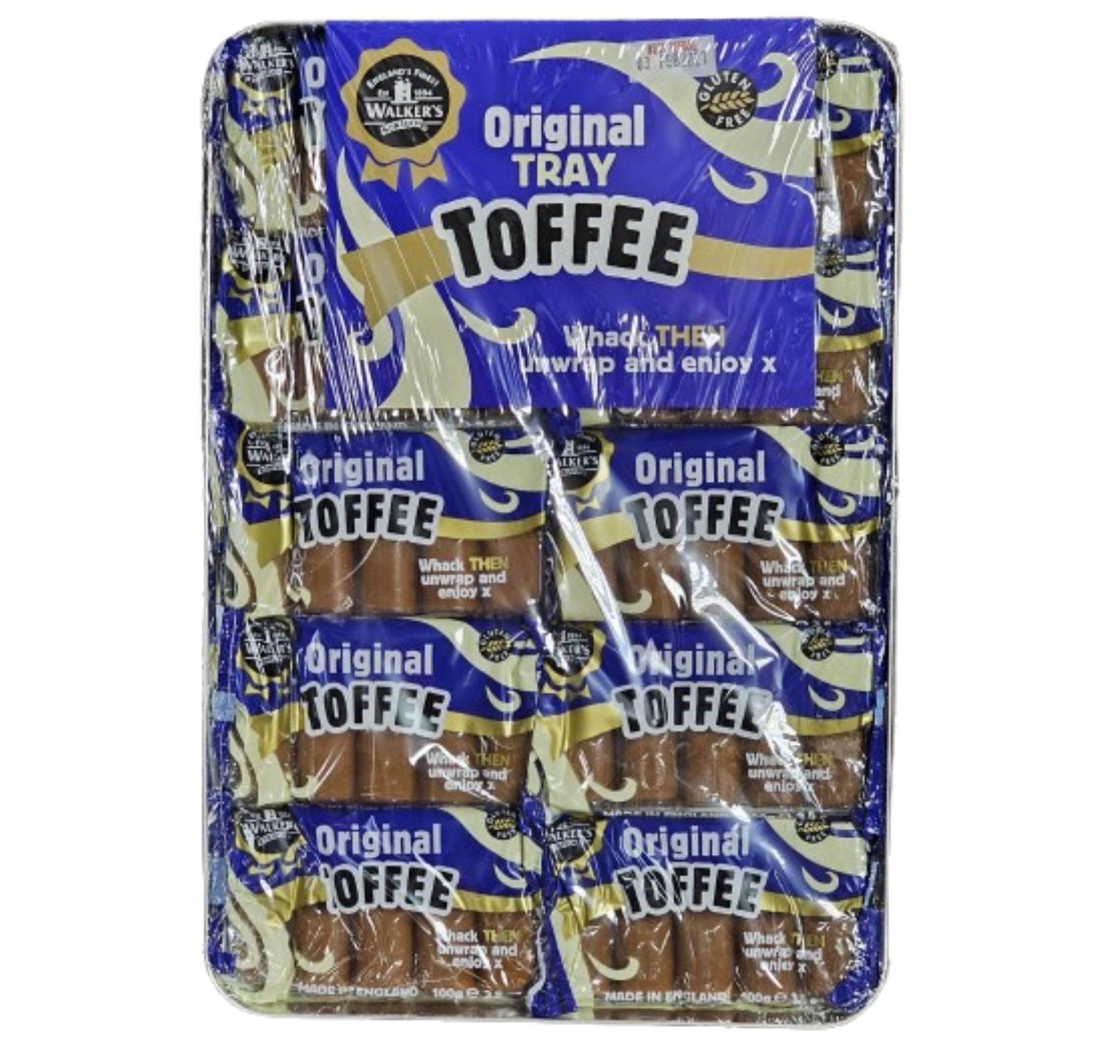 Walkers Original Toffee 10 Pack