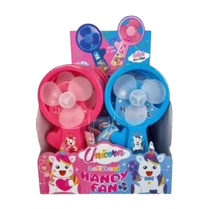Unicorn Handy Fan with Candy