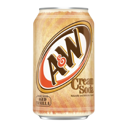 A&W Cream Soda Can 355ml (USA)