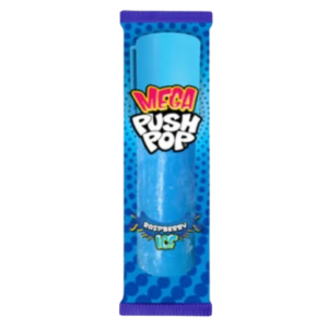 Mega Push Pop Raspberry 30g