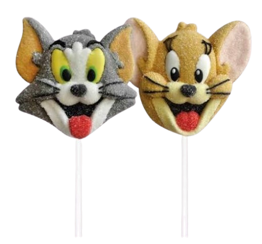 Tom & Jerry Marshmallow Pops - Single Unit