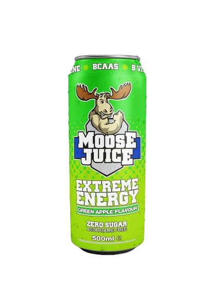 Moose Juice Energy Green Apple