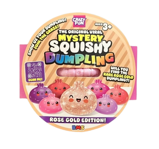 Giant Squishy Mystery Dumpling Rose Gold Edition