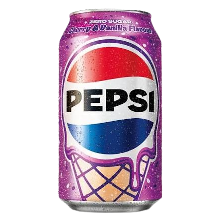 Pepsi Ice Cream Soda - Cherry & Vanilla - Zero Sugar